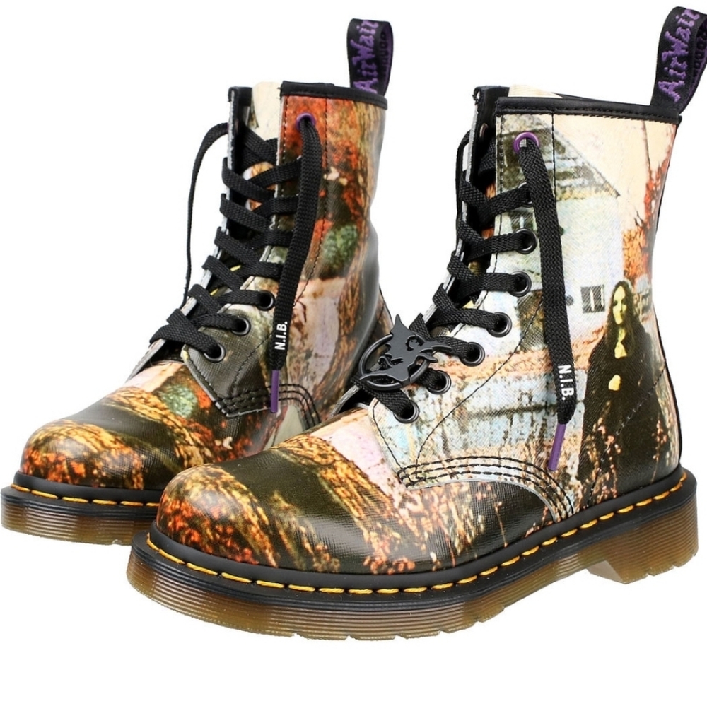 Dr. Martens 60 years Black Sabbath Boots